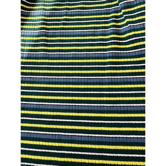 NWT* Olivaceous Ribbed Striped Square Neck Tank Top - Size M - Picture 4 of 6